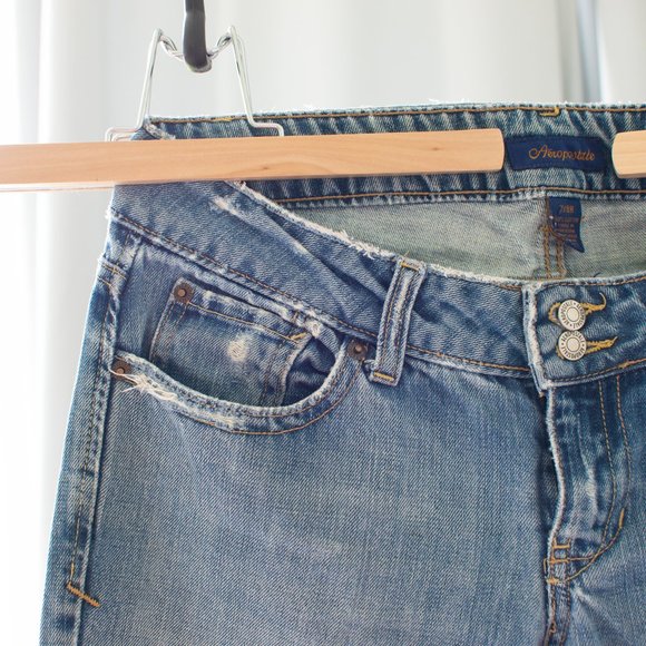AEROPOSTALE Authentic Flare Size 7/8 Regular - Picture 3 of 15